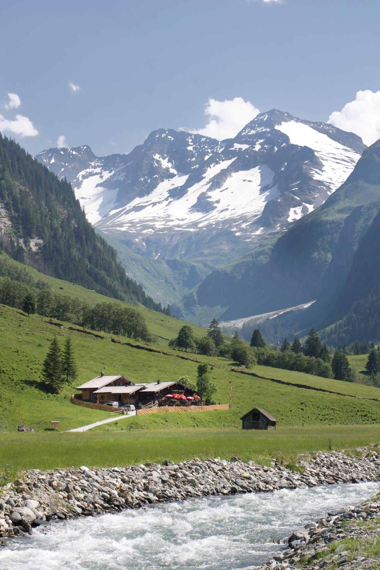 Senninger Alm Bed & Breakfast Hollersbach im Pinzgau Exterior foto
