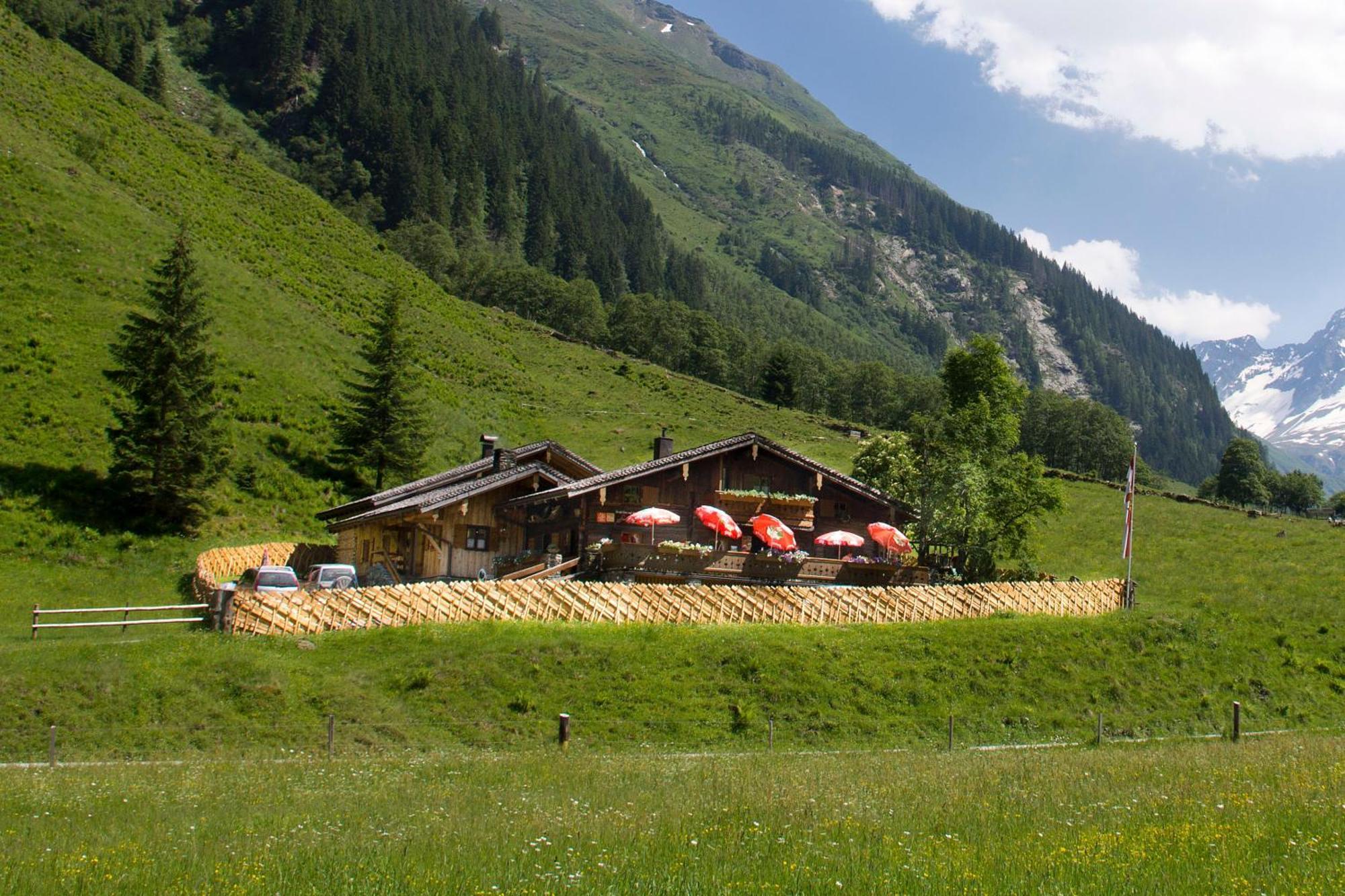 Senninger Alm Bed & Breakfast Hollersbach im Pinzgau Exterior foto