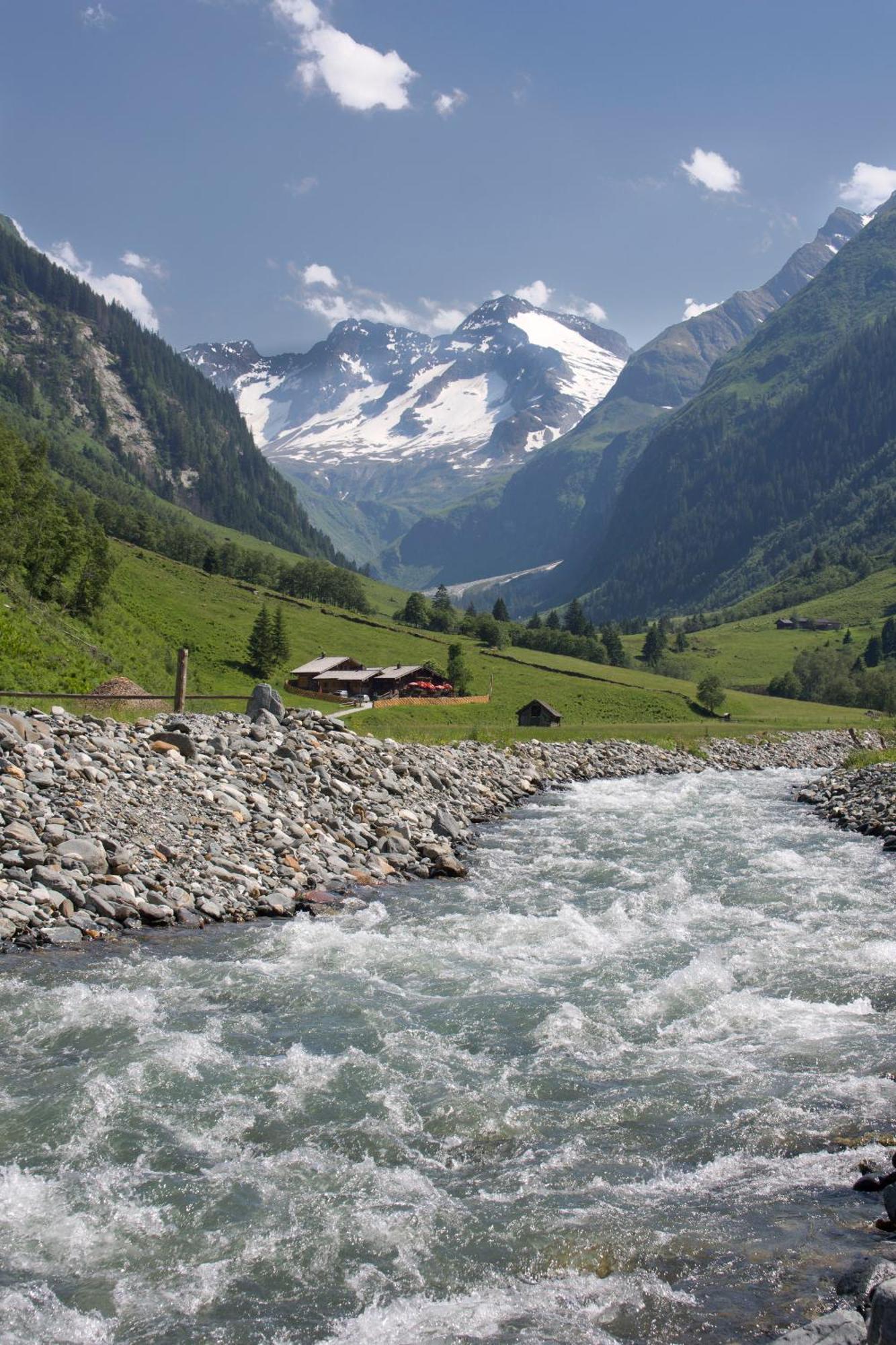 Senninger Alm Bed & Breakfast Hollersbach im Pinzgau Exterior foto