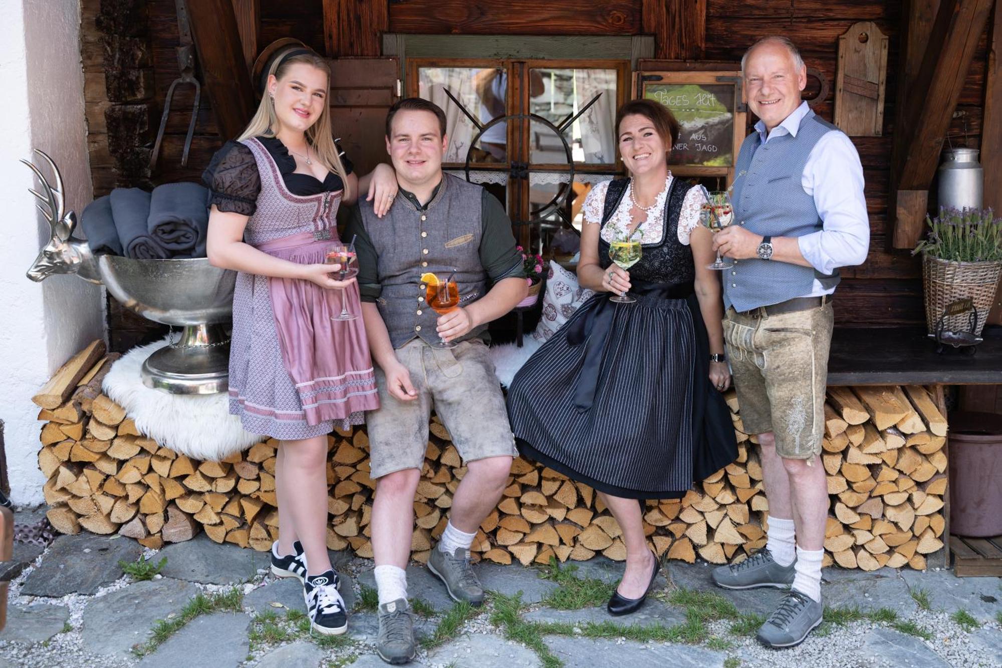 Senninger Alm Bed & Breakfast Hollersbach im Pinzgau Exterior foto